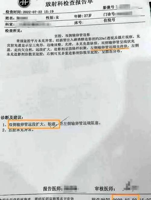 不孕不育诊断