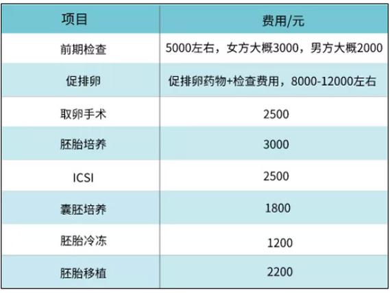 费用
【描述】：本文为大家推荐了国内几家知名的试管婴儿医院，并梳理了试管婴儿的主要费用，帮助大家更好地了解试管婴儿。