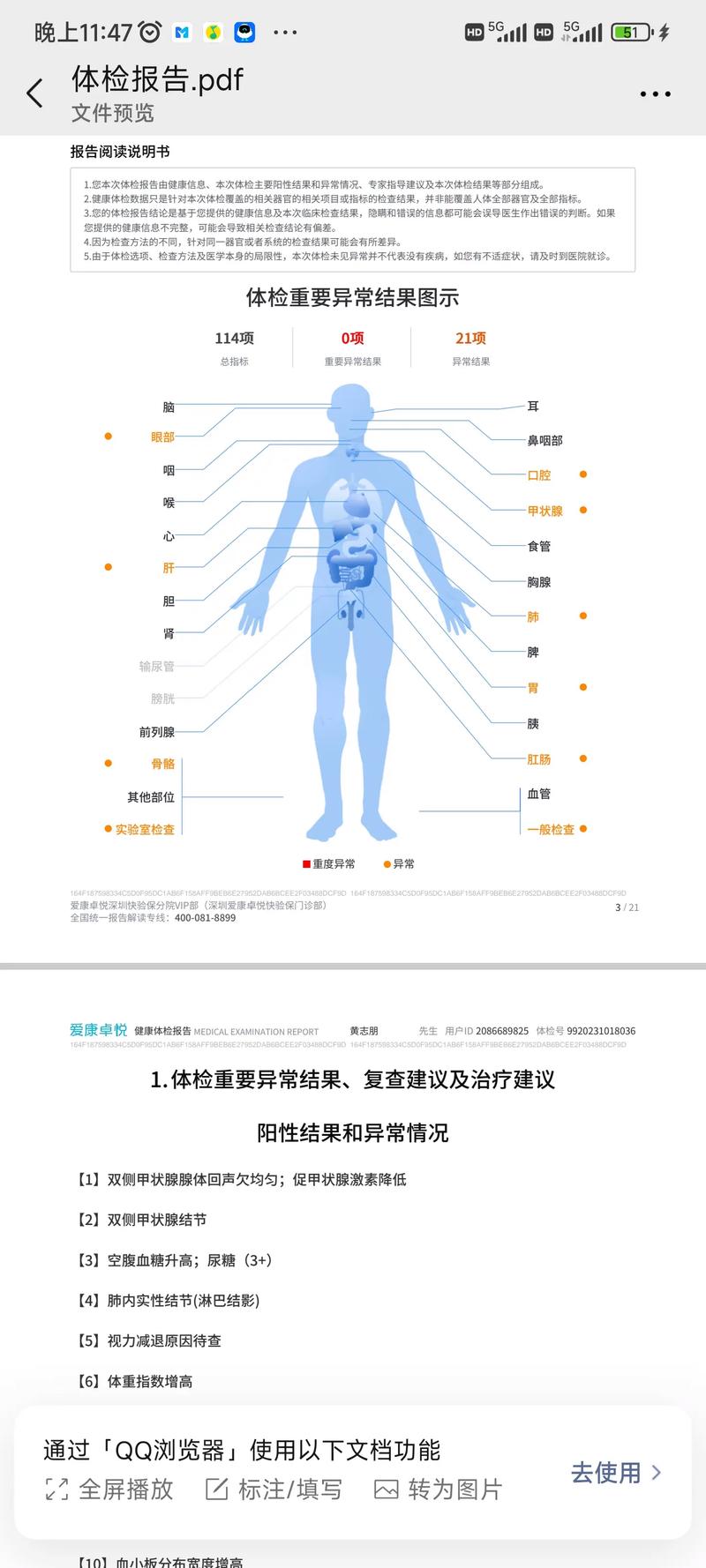 体检