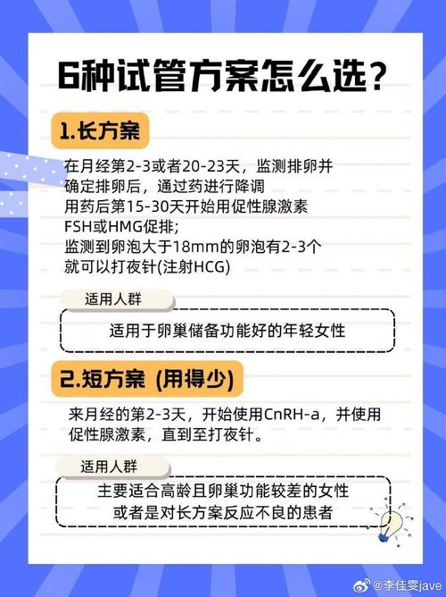 试管婴儿，方案选择，规范化实施，成功率