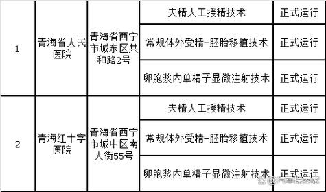 青海试管婴儿