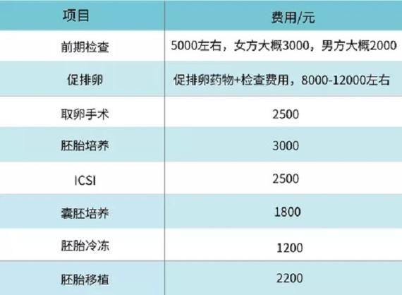 试管婴儿费用补偿