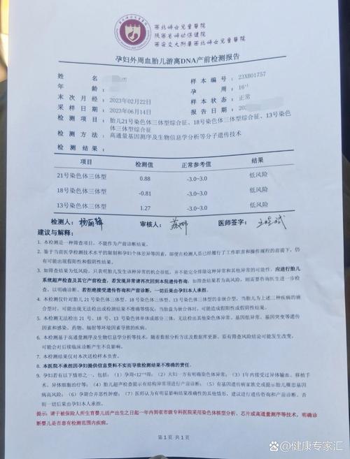 无创DNA检测