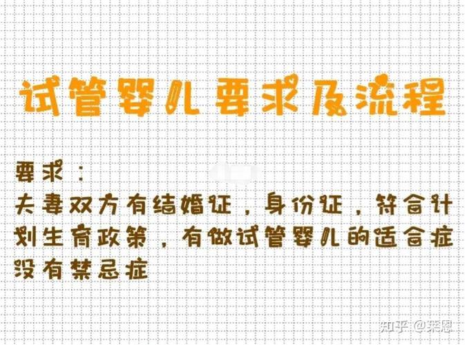 试管婴儿的适应症和所需条件是什么？