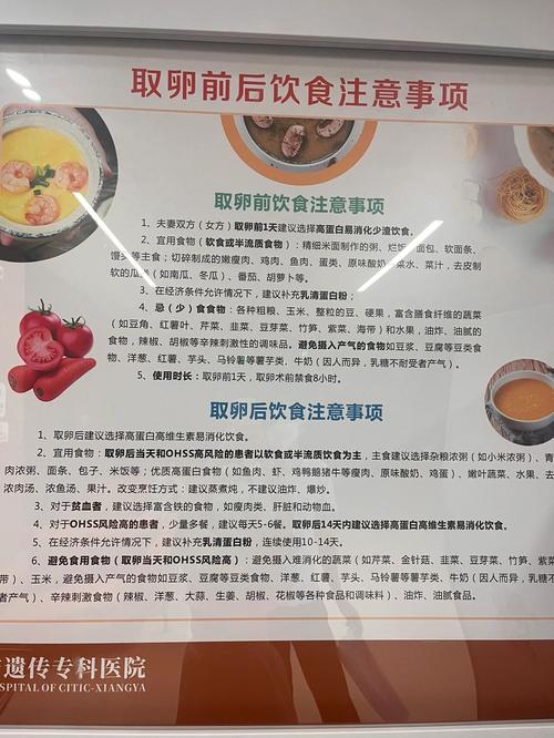 利尿食物
描述: 本文详细介绍了试管婴儿取卵前后的饮食要点，包括取卵前保证营养均衡、增加雌激素食物等，取卵后预防腹水、补充蛋白质等，还提及饮食对心态的调节作用，为试管婴儿人群提供饮食指导 。