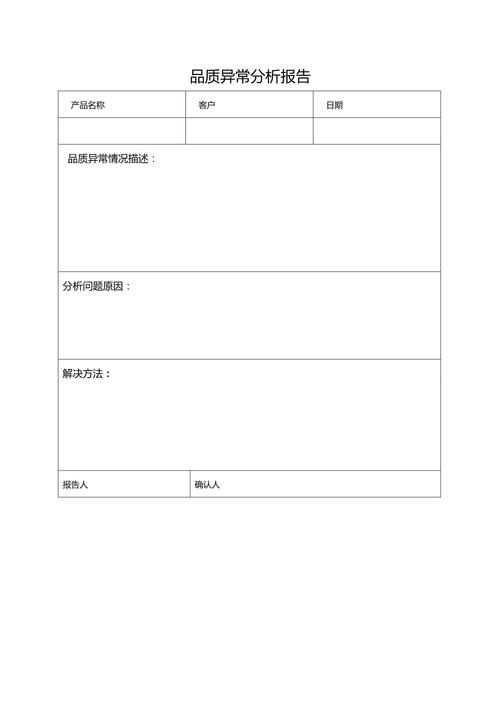 异常分析