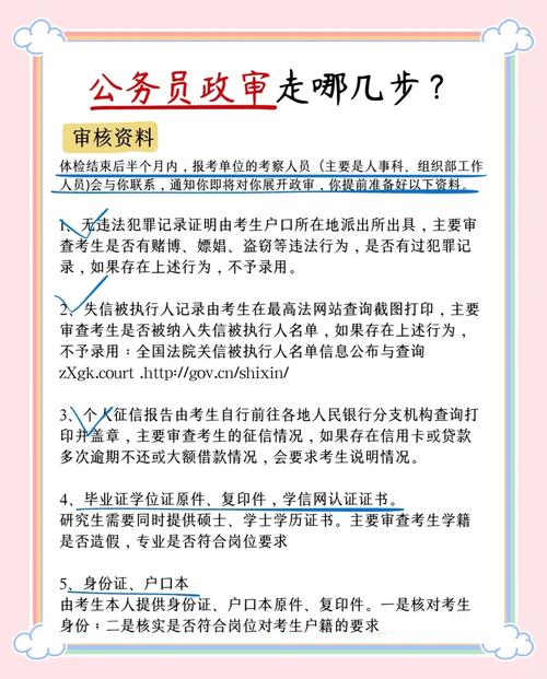 政审流程