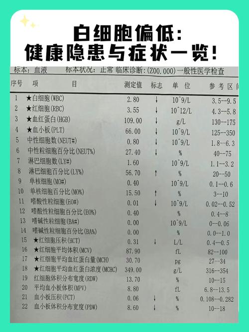 白血球低