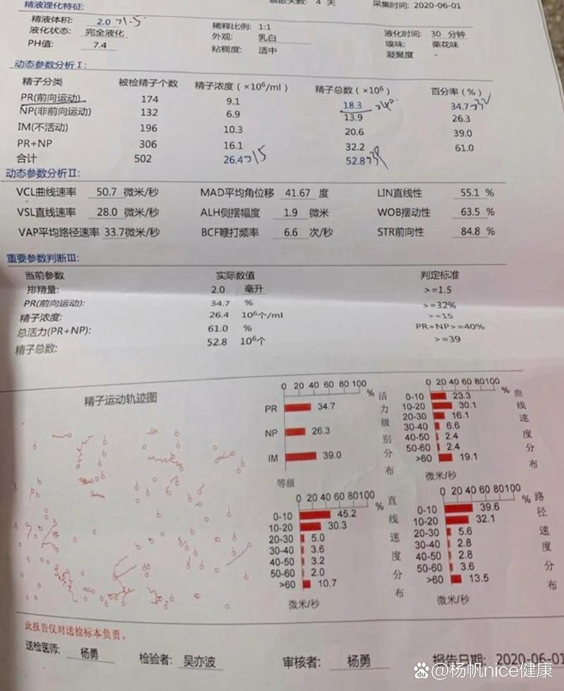 精子质量检测