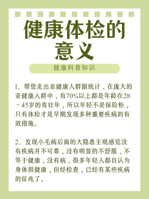 体检意义