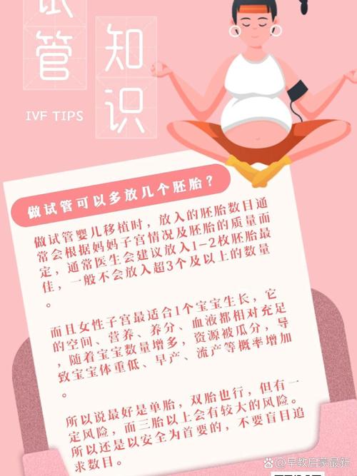 试管婴儿一次能培育几个胚胎？