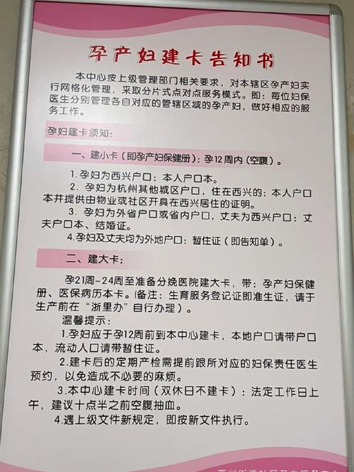 建卡要求